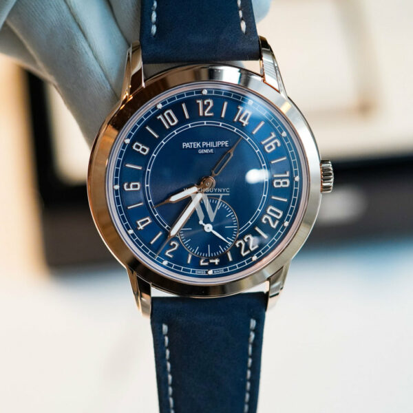 Patek Philippe Complication Blue Dial Watch 5224R-001 - Image 4