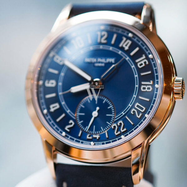 Patek Philippe Complication Blue Dial Watch 5224R-001 - Image 3