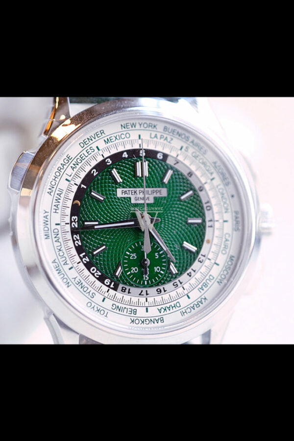 Patek Philippe Complications World Time Flyback Chronograph Platinum 5930P - Image 4