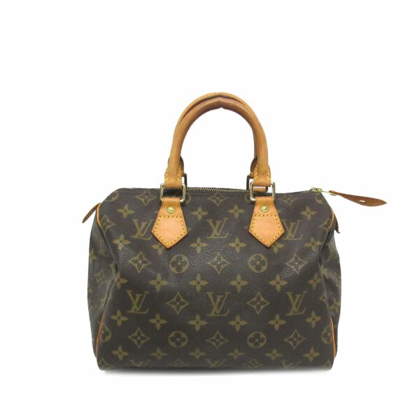 Brown LV Monogram Speedy 25 Boston Bag