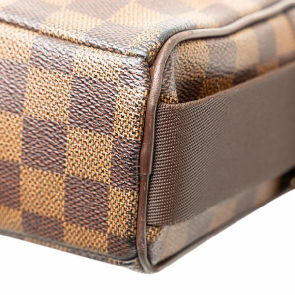 Brown LV Damier Ebene Olav PM Crossbody Bag - Image 10