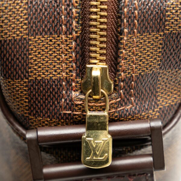 Brown LV Damier Ebene Olav PM Crossbody Bag - Image 8