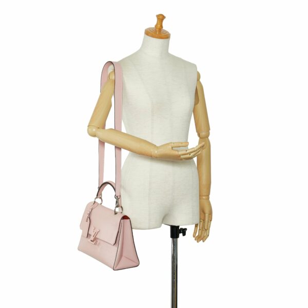 Pink LV Epi Grenelle PM Satchel - Image 11