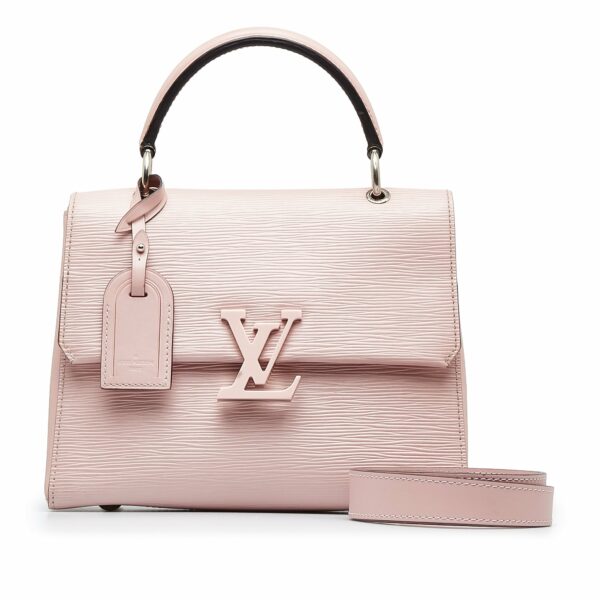 Pink LV Epi Grenelle PM Satchel - Image 12