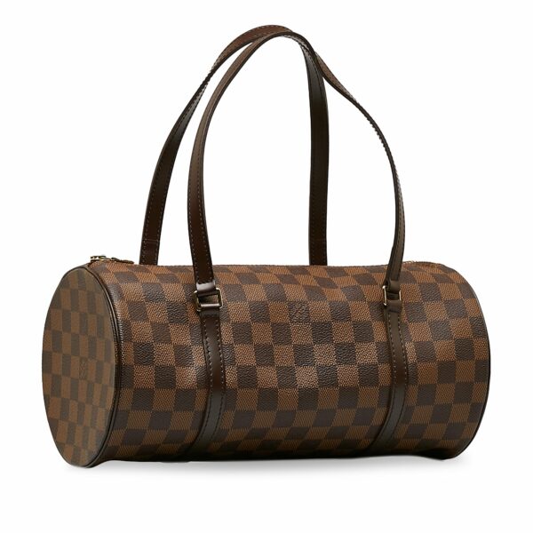 LV Papillon 30 Damier Ebene Canvas - Image 2