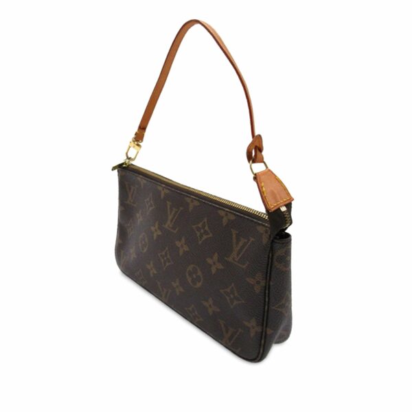 Brown LV Monogram Pochette Accessoires Shoulder Bag - Image 2