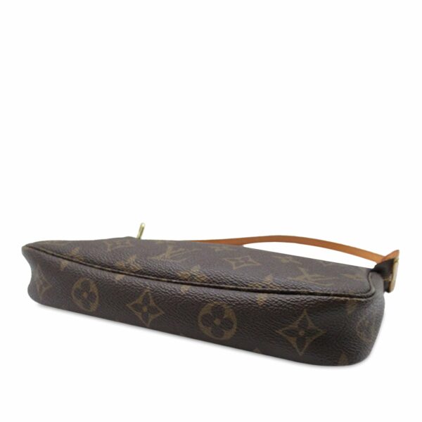 Brown LV Monogram Pochette Accessoires Shoulder Bag - Image 4