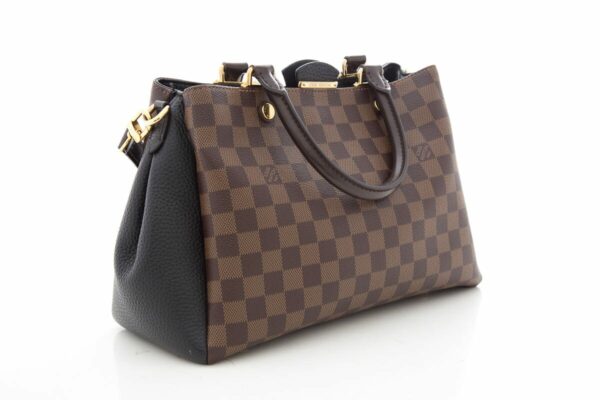 LV Brown & Black Brittany Damier Handbag - Image 2