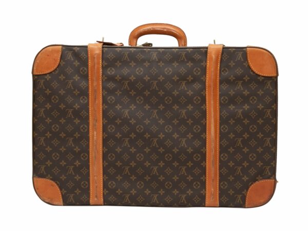 fresh Brown LV Monogram Suitcase