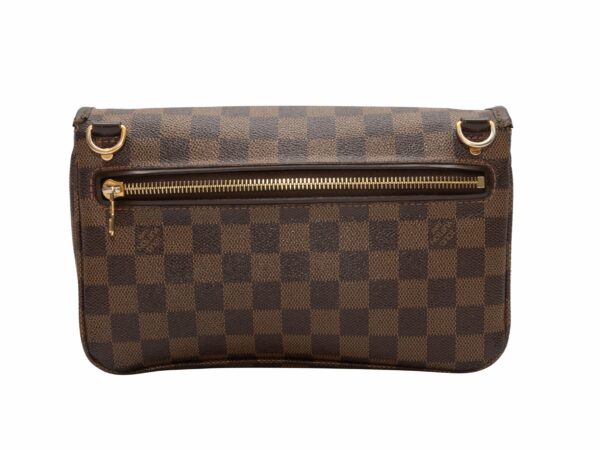 Brown LV Damier Ebene Hoxton PM Crossbody Bag - Image 4