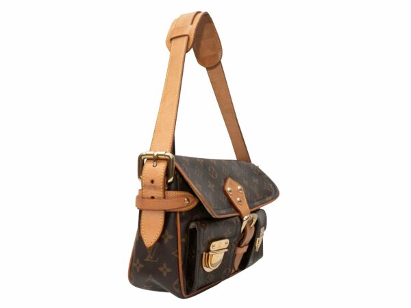 Brown LV Monogram Hudson PM Bag - Image 2