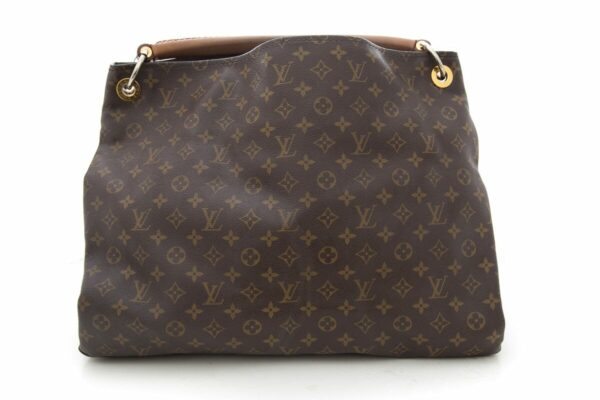 LV Brown Canvas Monogram Artsy Handbag - Image 4