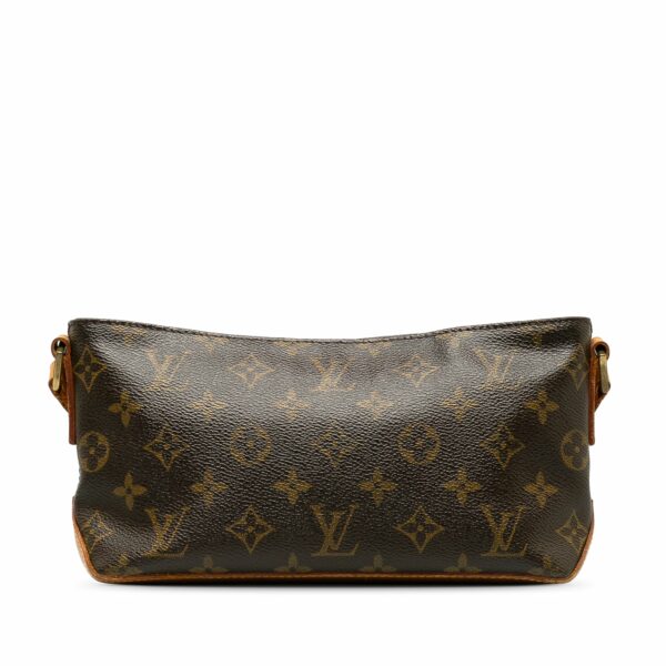 Brown LV Monogram Trotteur Crossbody Bag - Image 3