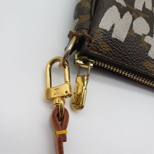 LV Accessories Brown Monogram Graffiti Hand Bag - Image 10