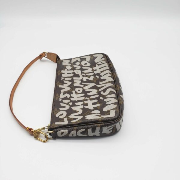 LV Accessories Brown Monogram Graffiti Hand Bag - Image 5