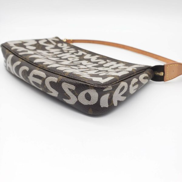 LV Accessories Brown Monogram Graffiti Hand Bag - Image 7