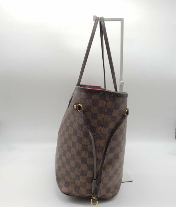 LV Neverfull MM Browns Damier Tote Bag - Image 3