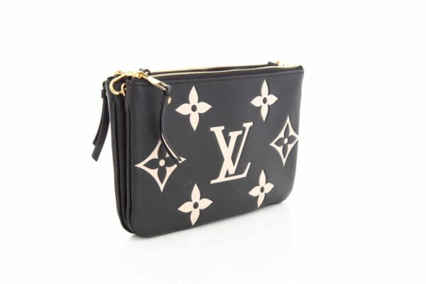 LV Black Bicolor Multi Pouchette Handbag - Image 3