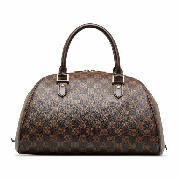 Brown LV Damier Ebene Ribera MM Handbag