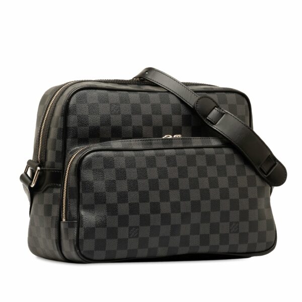 Black LV Damier Graphite Sac Leoh - Image 2