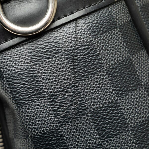 Black LV Damier Graphite Icare Business Bag - Image 10