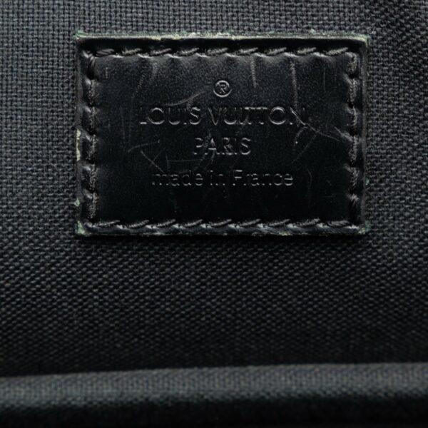 Black LV Damier Graphite Icare Business Bag - Image 7