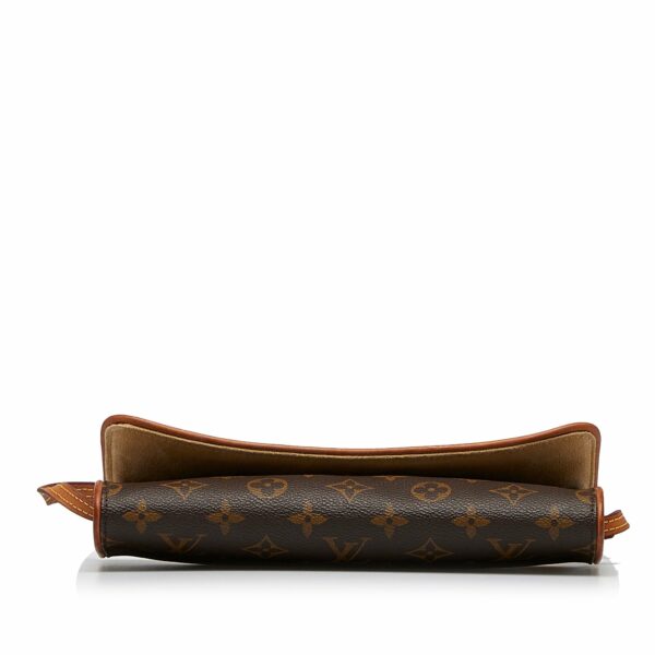 Brown LV Monogram Pochette Twin GM Crossbody Bag - Image 4