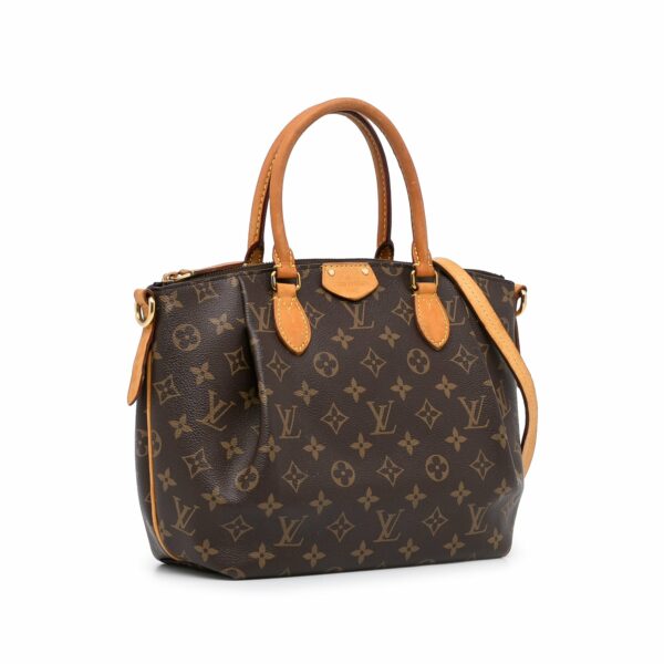 Brown LV Monogram Turenne PM Satchel - Image 2