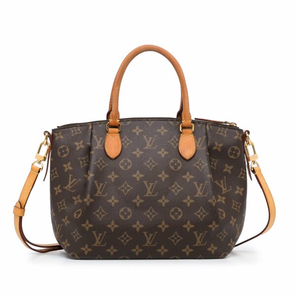 Brown LV Monogram Turenne PM Satchel - Image 3