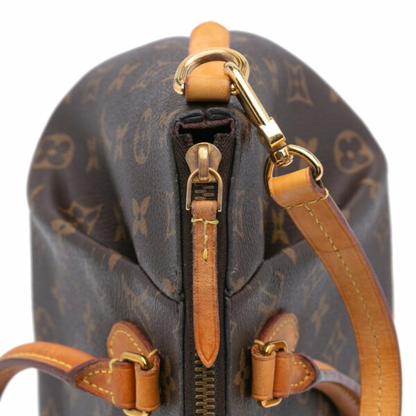 Brown LV Monogram Turenne PM Satchel - Image 9