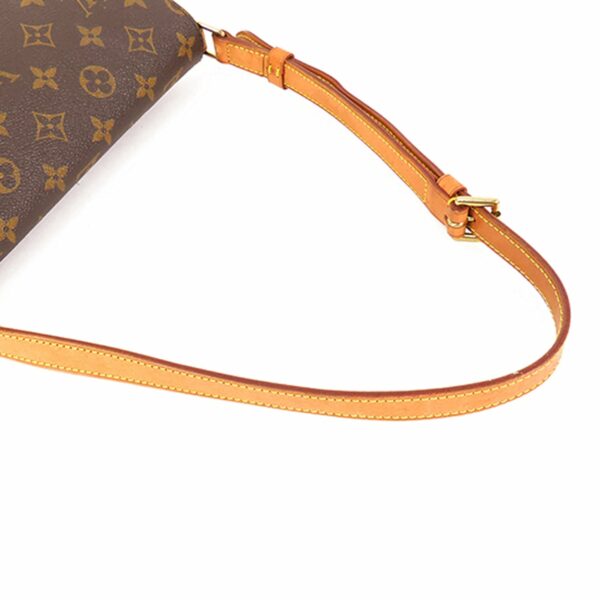 Brown LV Monogram Musette Tango Long Strap Crossbody Bag - Image 15