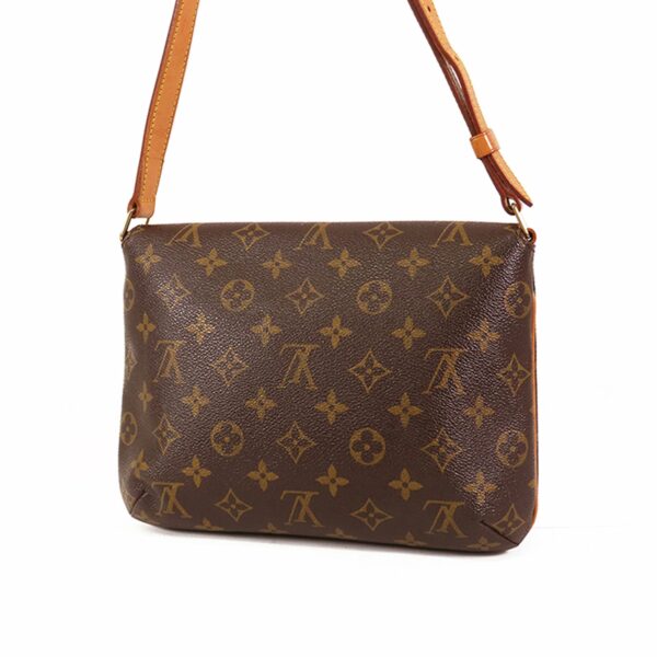 Brown LV Monogram Musette Tango Long Strap Crossbody Bag - Image 2