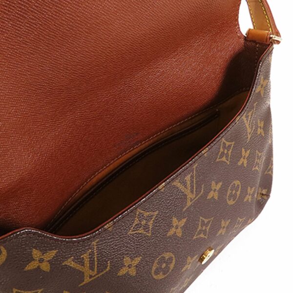 Brown LV Monogram Musette Tango Long Strap Crossbody Bag - Image 4