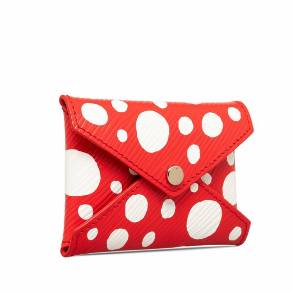 Red LV x Yayoi Kusama Small Epi Kirigami Pouch - Image 2