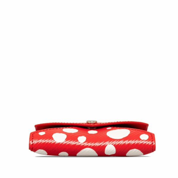 Red LV x Yayoi Kusama Small Epi Kirigami Pouch - Image 4