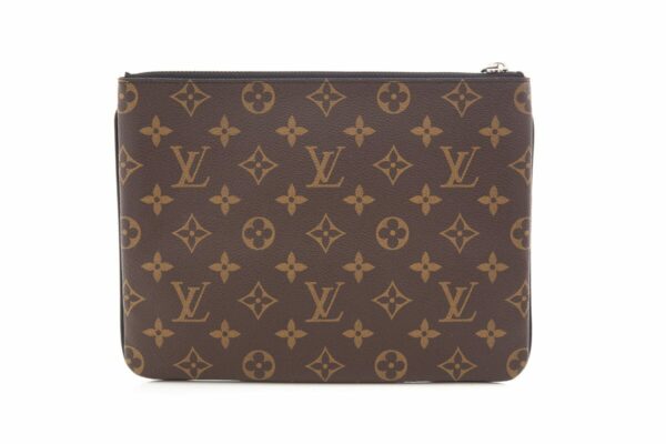 LV Monogram Stripe Pouchette Plate MM - Image 2