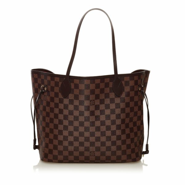 Brown LV Damier Ebene Neverfull MM Tote Bag - Image 14