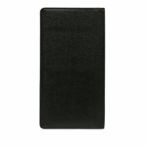 Black LV Taiga Brazza Wallet - Image 3