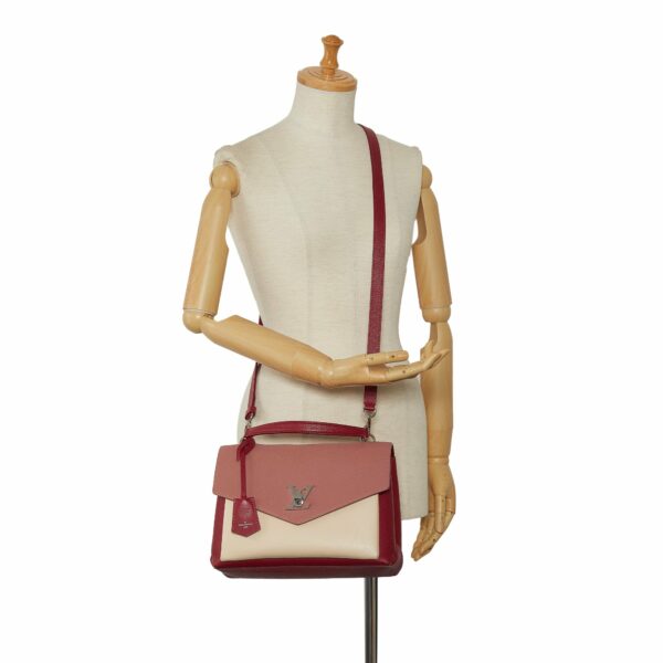 Pink LV MyLockMe Handle Bag Satchel - Image 13