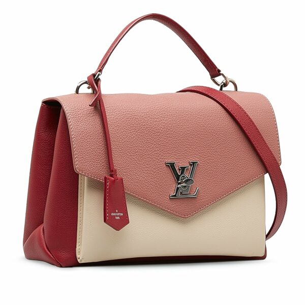 Pink LV MyLockMe Handle Bag Satchel - Image 2