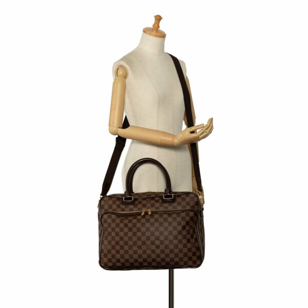 Brown LV Damier Ebene Icare Business Bag - Image 12