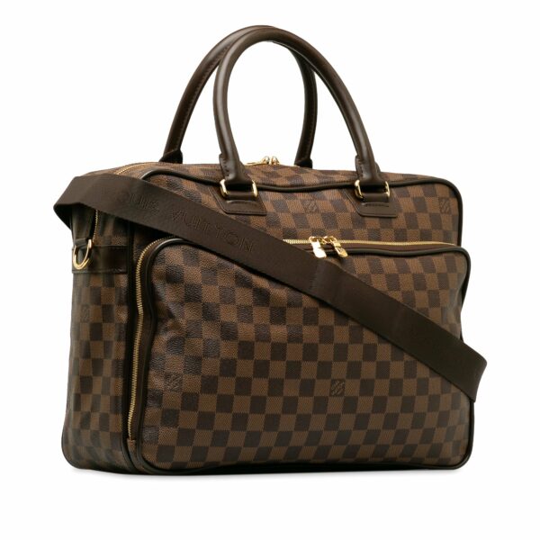 Brown LV Damier Ebene Icare Business Bag - Image 2