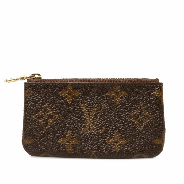 Brown LV Monogram Pochette Cles Coin Pouch