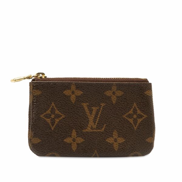 Brown LV Monogram Pochette Cles Coin Pouch - Image 2