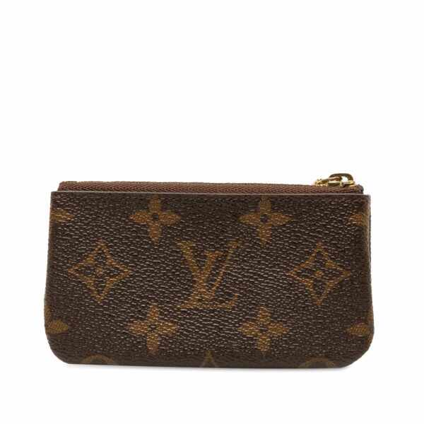 Brown LV Monogram Pochette Cles Coin Pouch - Image 3