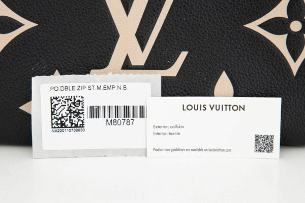 LV Black Bicolor Multi Pouchette Handbag - Image 8