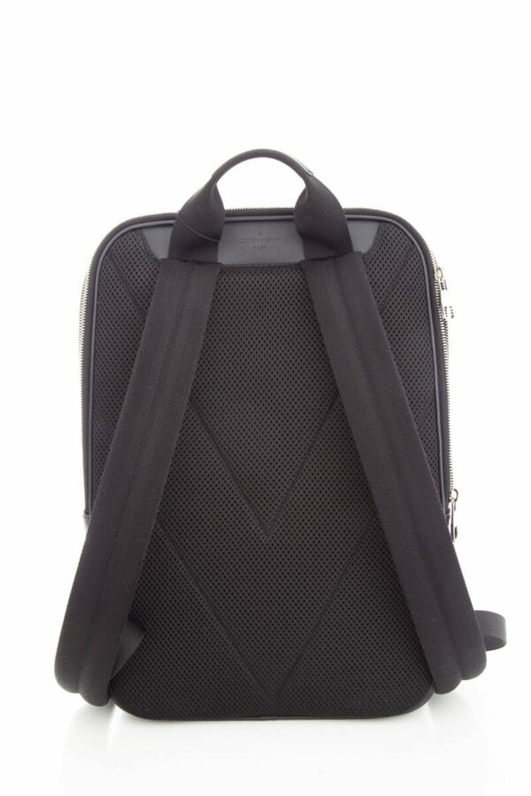 LV Black Damier Michael Backpack - Image 4