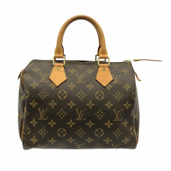 Brown LV Monogram Speedy 25 Boston Bag