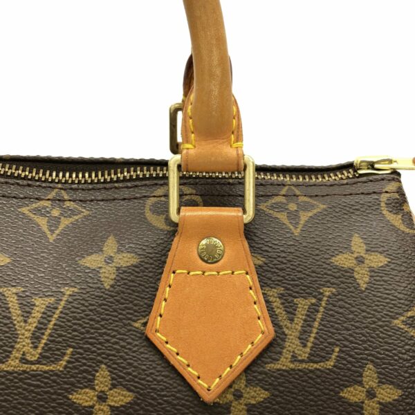 Brown LV Monogram Speedy 25 Boston Bag - Image 10