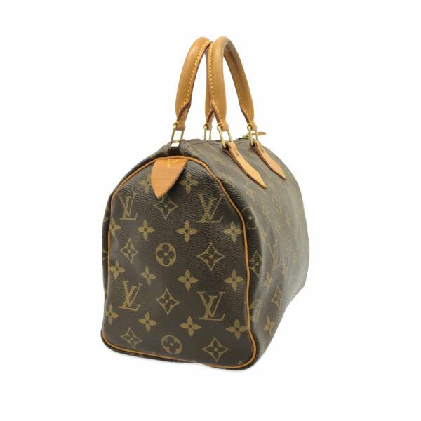 Brown LV Monogram Speedy 25 Boston Bag - Image 2